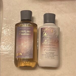 Bath & Body Works Luxurious Body Wash and Cream Lotion